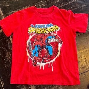 Marvel Red Amazing Spider-Man Kids Tee